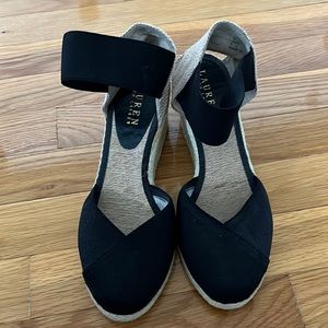 Womens Ralph Lauren espadrille size 7